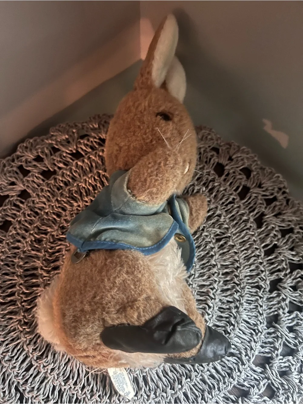 Vintage Beatrix Potter Peter Rabbit stuffed animal wind up not working